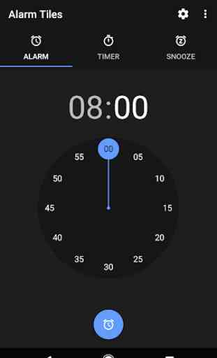 Quick Settings Tiles (Alarm, Timer, Snooze) 2