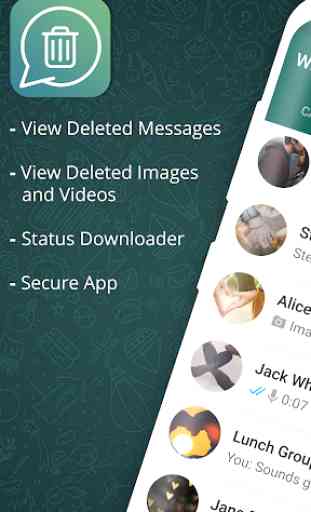 Recover Deleted Messages & Status Saver 2020 1