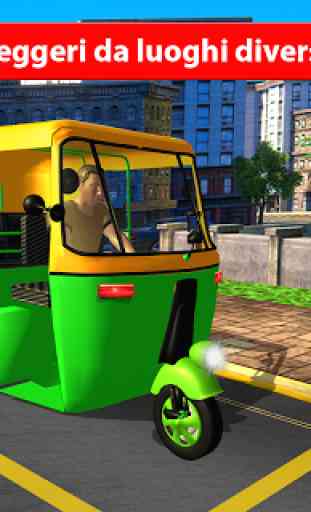 Rickshaw Driving Simulator - Guidare nuovi giochi 1