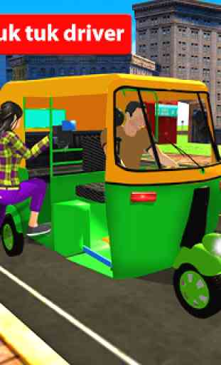 Rickshaw Driving Simulator - Guidare nuovi giochi 3