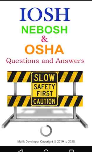 Safety IOSH-OSHA Questions and Answers 1