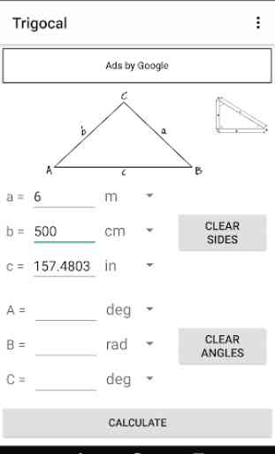 Trigocal - Trigonometry calculator 2