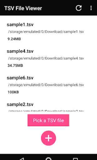 TSV File Viewer 1