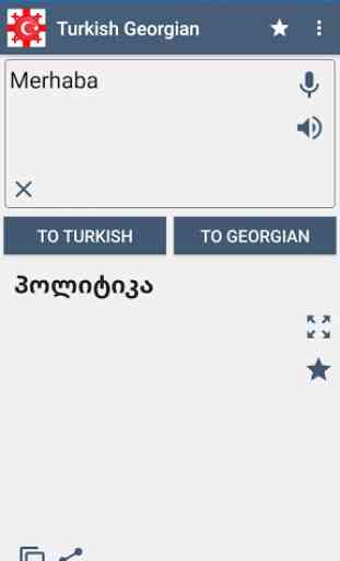 Turkish Georgian Translator 1