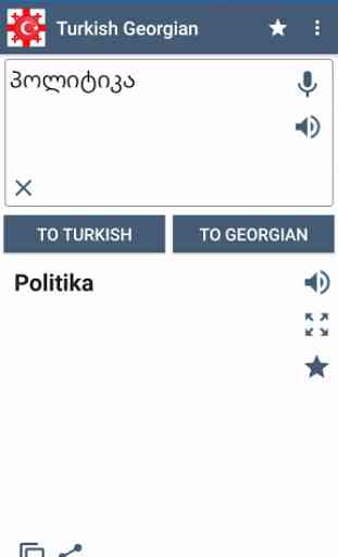 Turkish Georgian Translator 2
