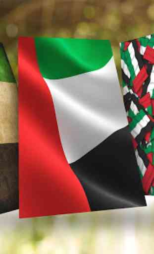 United Arab Emirates Flag Wallpaper 2