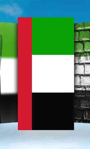 United Arab Emirates Flag Wallpaper 3