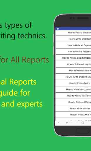 Write an effective Report 2