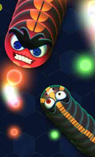 Angry Snakes - Slitherio Snake and worms 1