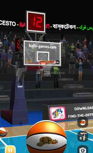 Basketball 3D Campionato - Shooting Contest 1