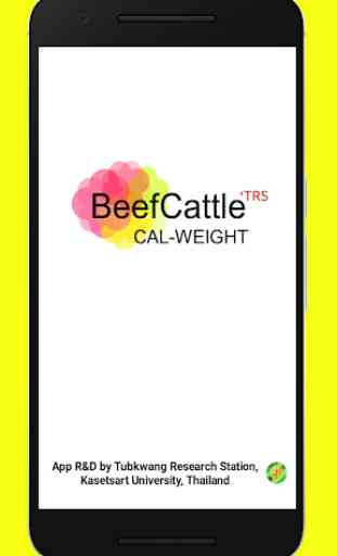 BeefCattle Cal-Weight'TRS 1