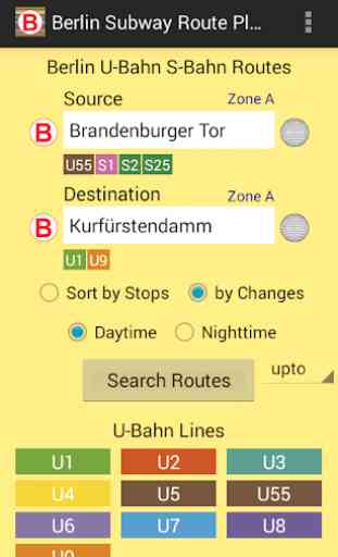 Berlin Subway Route Planner 1