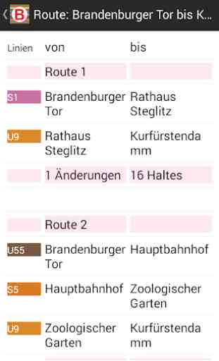 Berlin Subway Route Planner 4