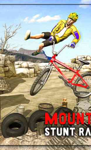 BMX Gara ciclistica - Montagna Bicycle Stunt Rider 1