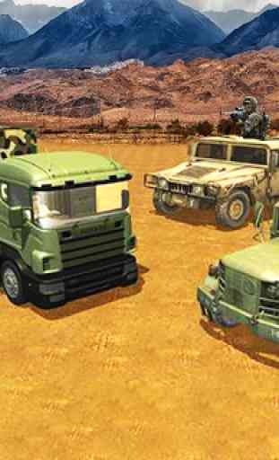 Esercito Truck Truck Driver: Giochi militari 2019 3
