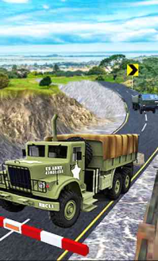 Esercito Truck Truck Driver: Giochi militari 2019 4