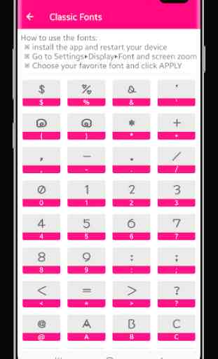 Girly Fonts for Samsung 2