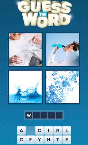 Guess the Word. Word Games Puzzle. What's the word 1
