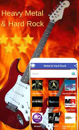 Heavy Metal  and Hard Rock Radio Stations 1