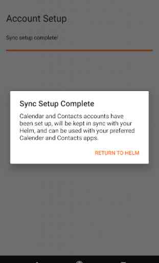 Helm Sync - Calendar and Contacts 3