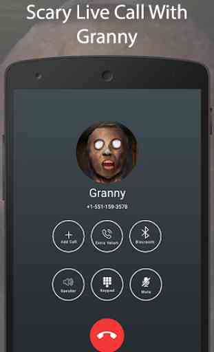 Horror Creepiest Granny's Fake Chat And Video Call 3