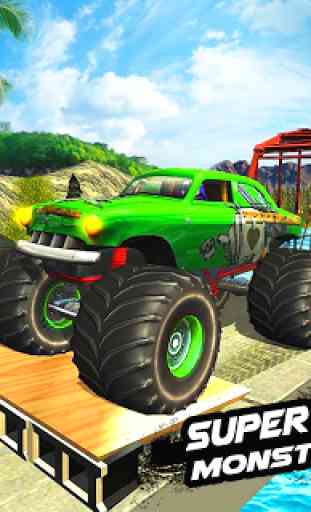 Mega Ramp Monster Truck Racing Games 1