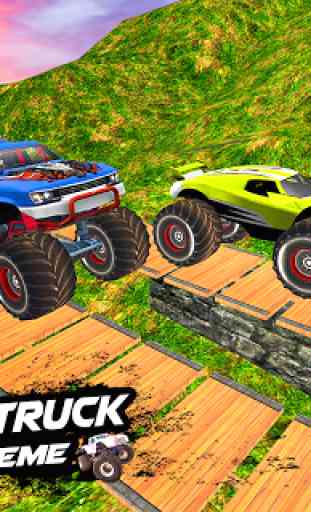 Mega Ramp Monster Truck Racing Games 3