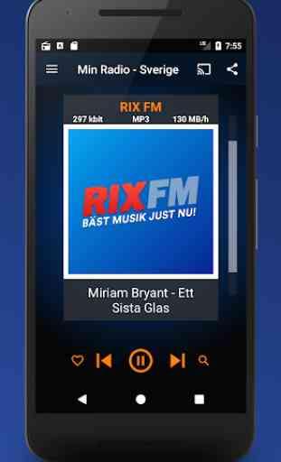 Min Radio Sverige - Svensk radio med Chromecast. 1