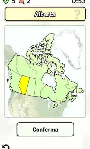 Quiz Province e Territori del Canada 1