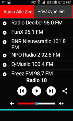 Radio Alle Zenders Nederland FM-zenders Gratis FM 4