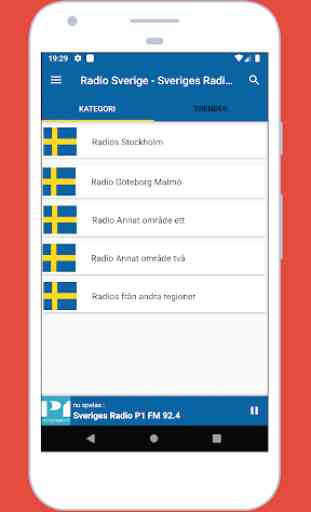 Radio Svezia, Radio Svezia FM 1