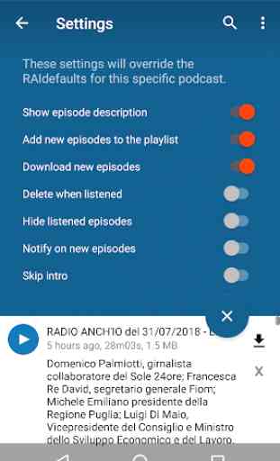 Rai Radio (RAI Podcast for Italian) 3