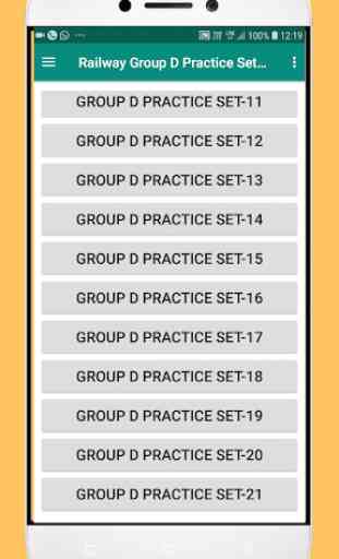 Railway Group D Practice Set Hindi 1