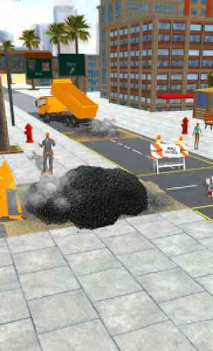 Real City Road Construction 3D 2