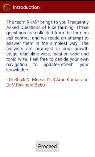 RKMP Rice Crop FAQ's 2