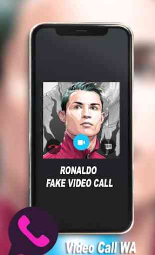 Ronaldo Fake Video Call - Video Call Prank 1