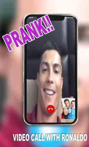 Ronaldo Fake Video Call - Video Call Prank 2