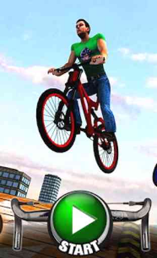 Rooftop biciclette Stunt Rider 1