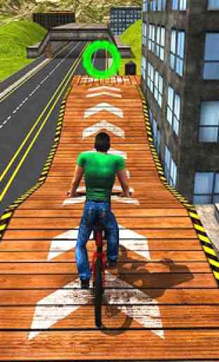Rooftop biciclette Stunt Rider 3