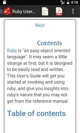 Ruby Language User's Guide 3