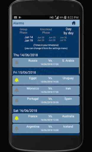 Russia 2018 World Cup: fixture and offline maps. 2