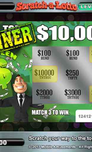 Scratch-a-Lotto Scratch Card Lottery PAID 1
