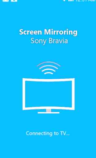 Screen Mirroring For Sony Bravia - Mobile TV 1