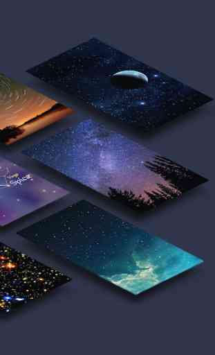 Starry Night Sky Live Wallpaper 3