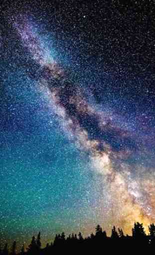 Starry Night Sky Live Wallpaper 4
