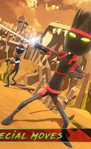 Stickman Shadow Hero Ninja 2