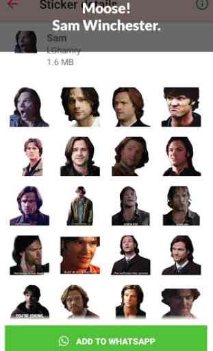 Supernatural Stickers for WhatsApp 4