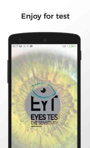Test Eyes Sensitivity 2
