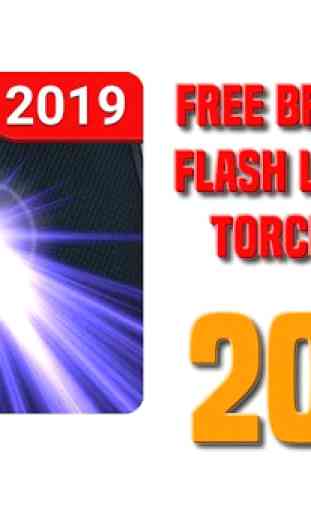 Torcia a LED Flash Brightest Light gratuita 2019 1