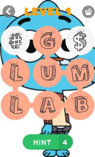 Amazing World of Gumball WORD 1